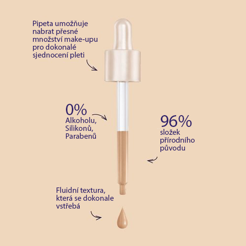 Lehký rozjasňující make-up